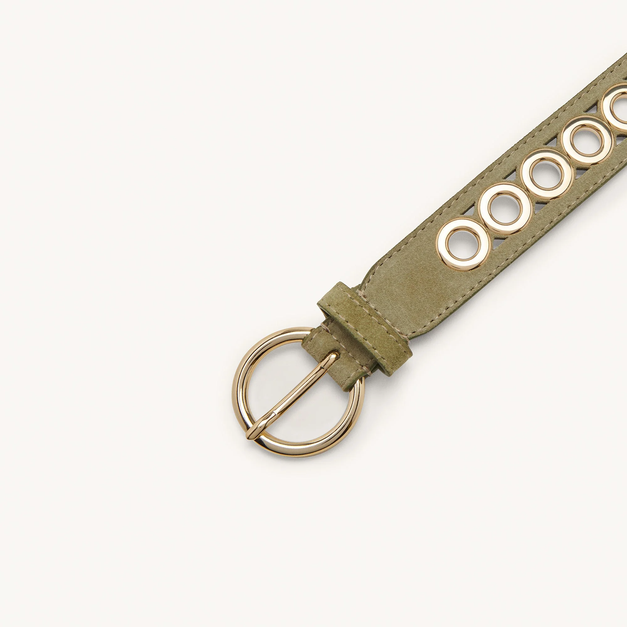 Cinturón Adelia Khaki Claro - Imagen 4