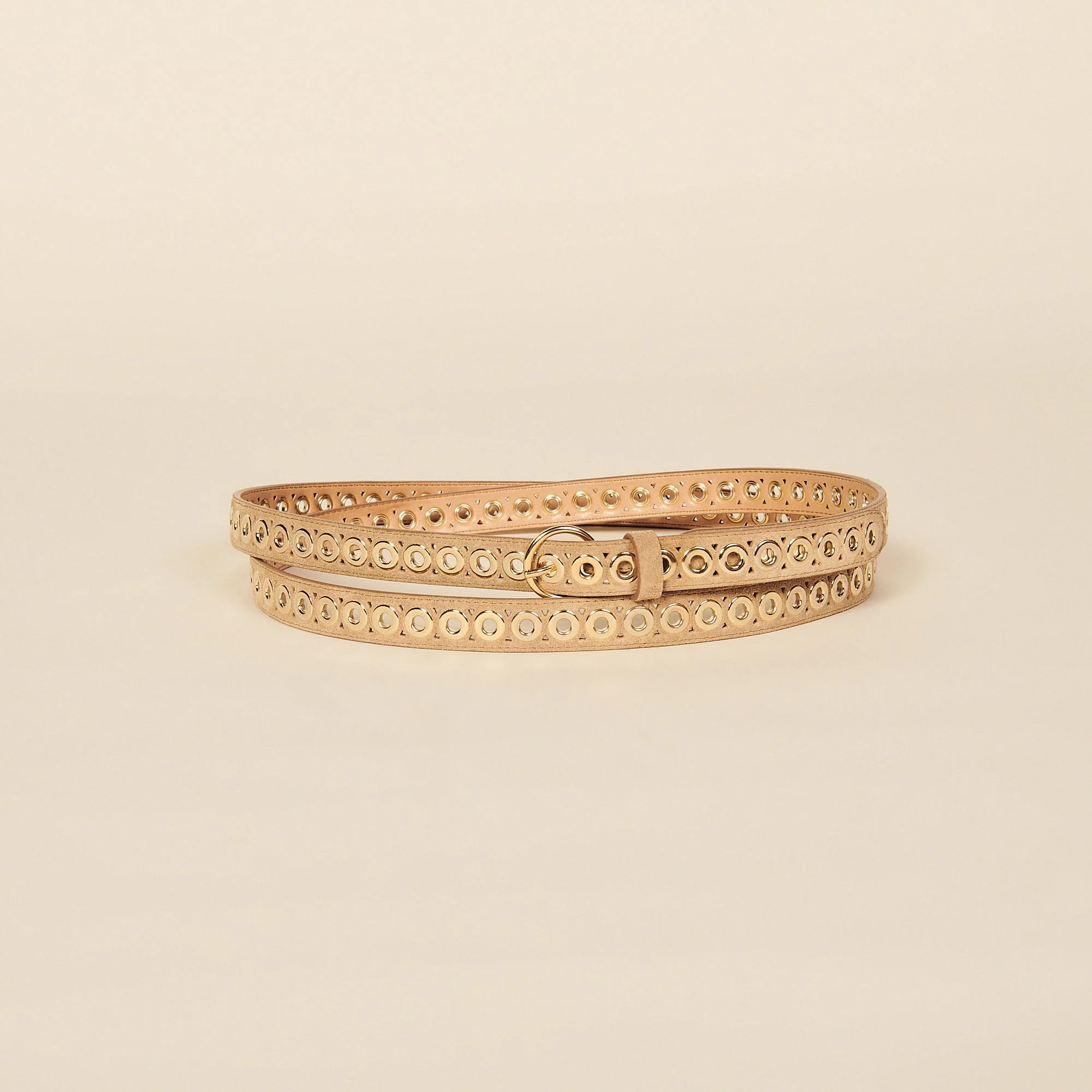 Cinturón Adeliafoxdouble Camello