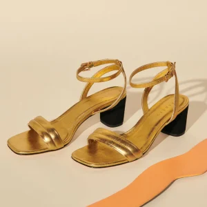 Sandalias Lauren Oro