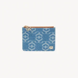 Monedero Logo Azul Denim