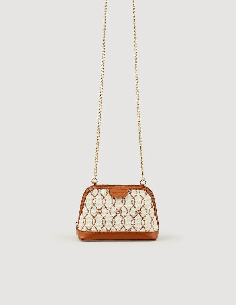 Bolso Rittah de tejido con monograma