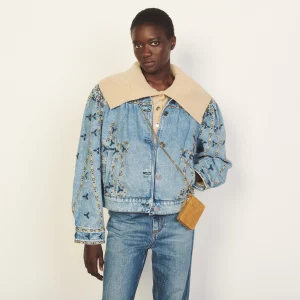 Cazadora Jackie Azul Mezclilla Vintage