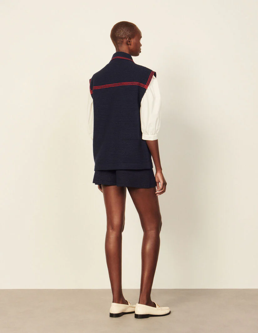 Cardigan Clovis Azul Denim - Imagen 4