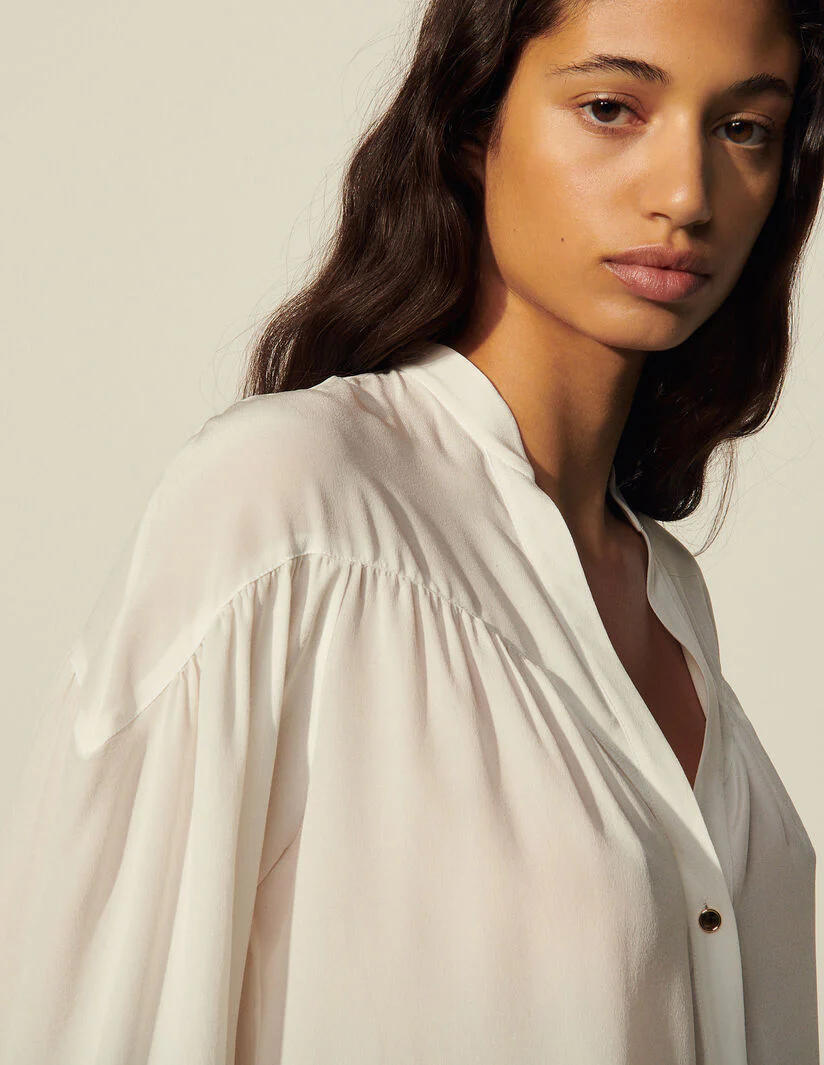 Blusa Annaelle Ecru - Imagen 4