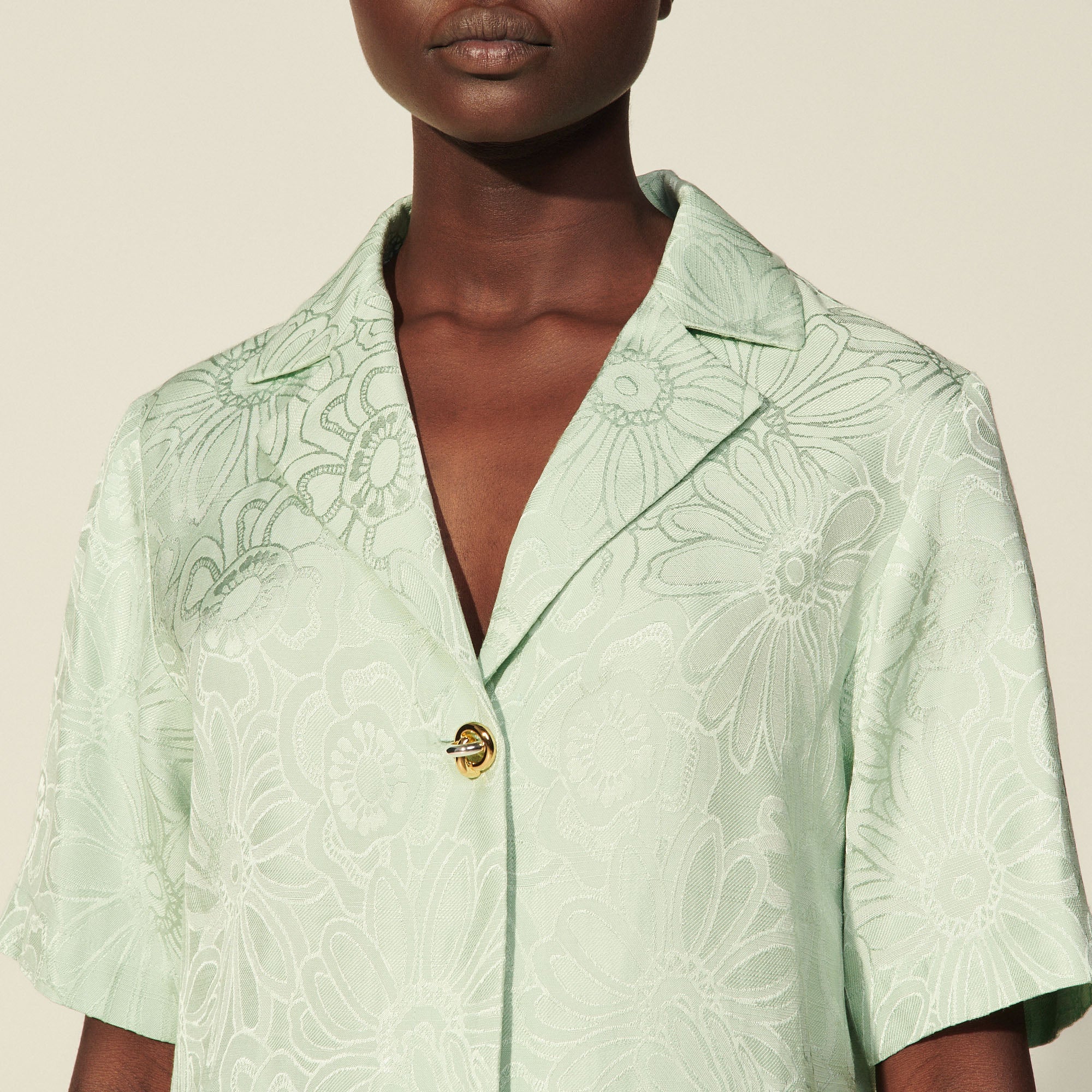 Blusa Meline Verde Claro - Imagen 4