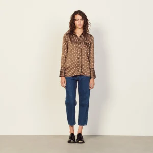 Blusa Philipine Café