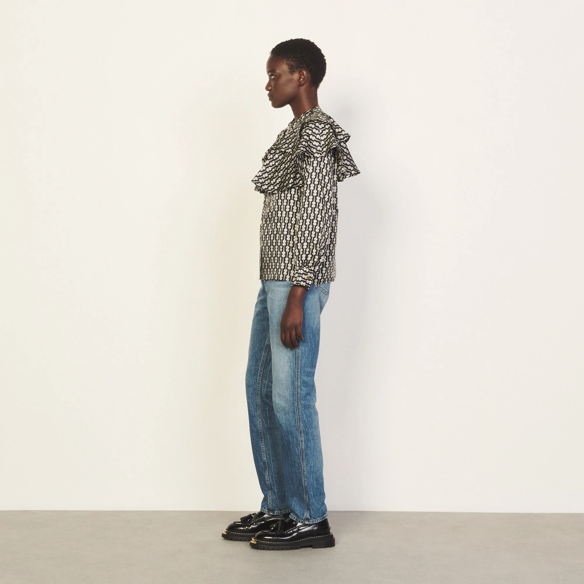 Blusa Reine Negro - Imagen 3