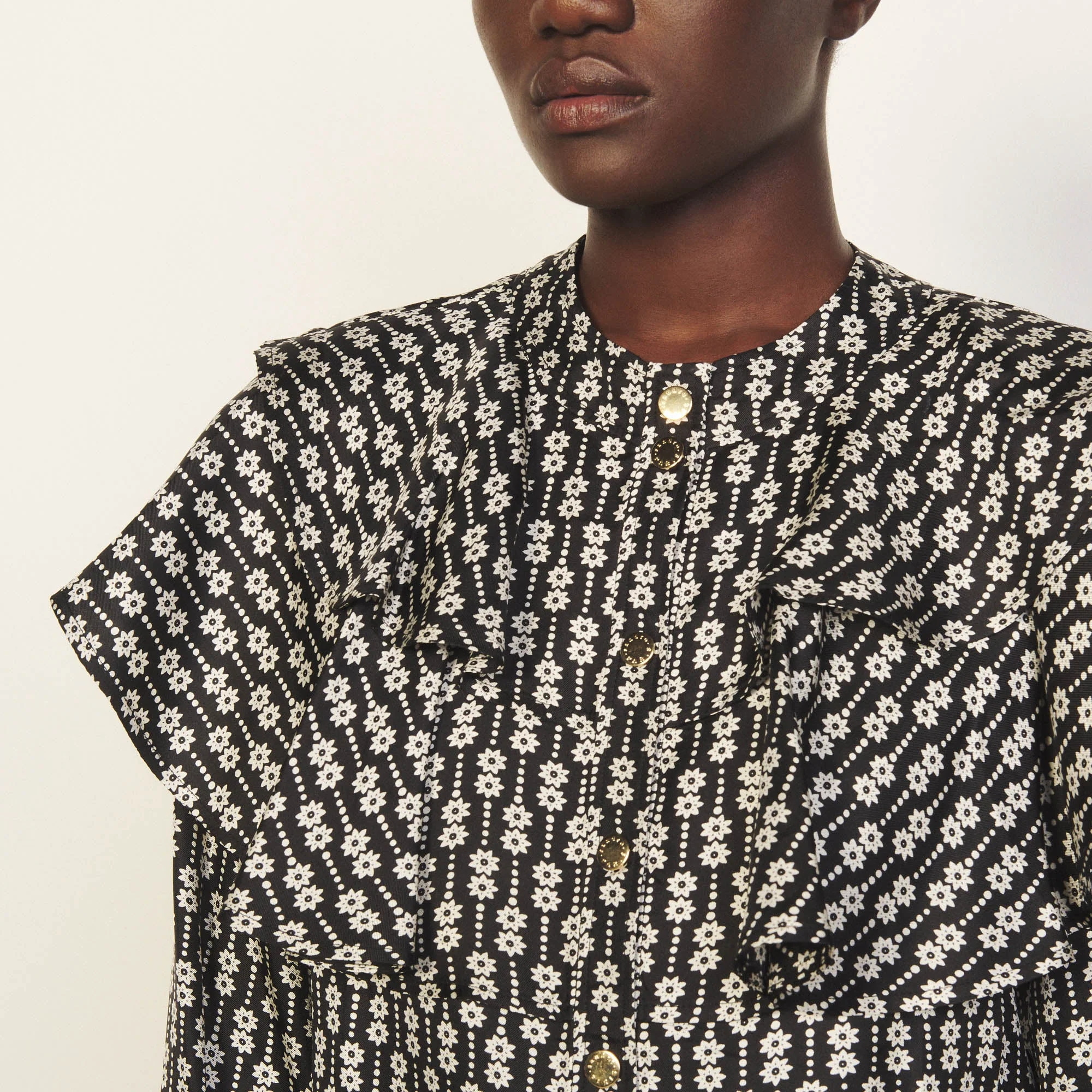 Blusa Reine Negro - Imagen 4