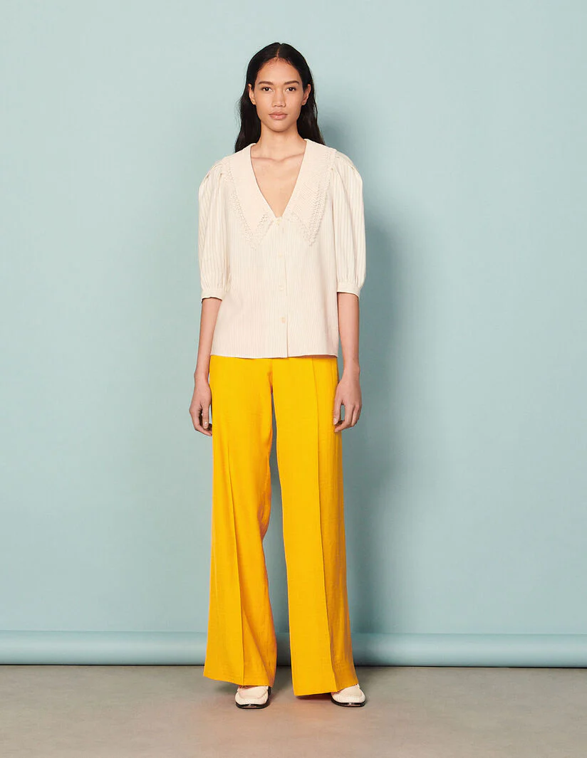 Blusa Clairon Ecru - Imagen 5