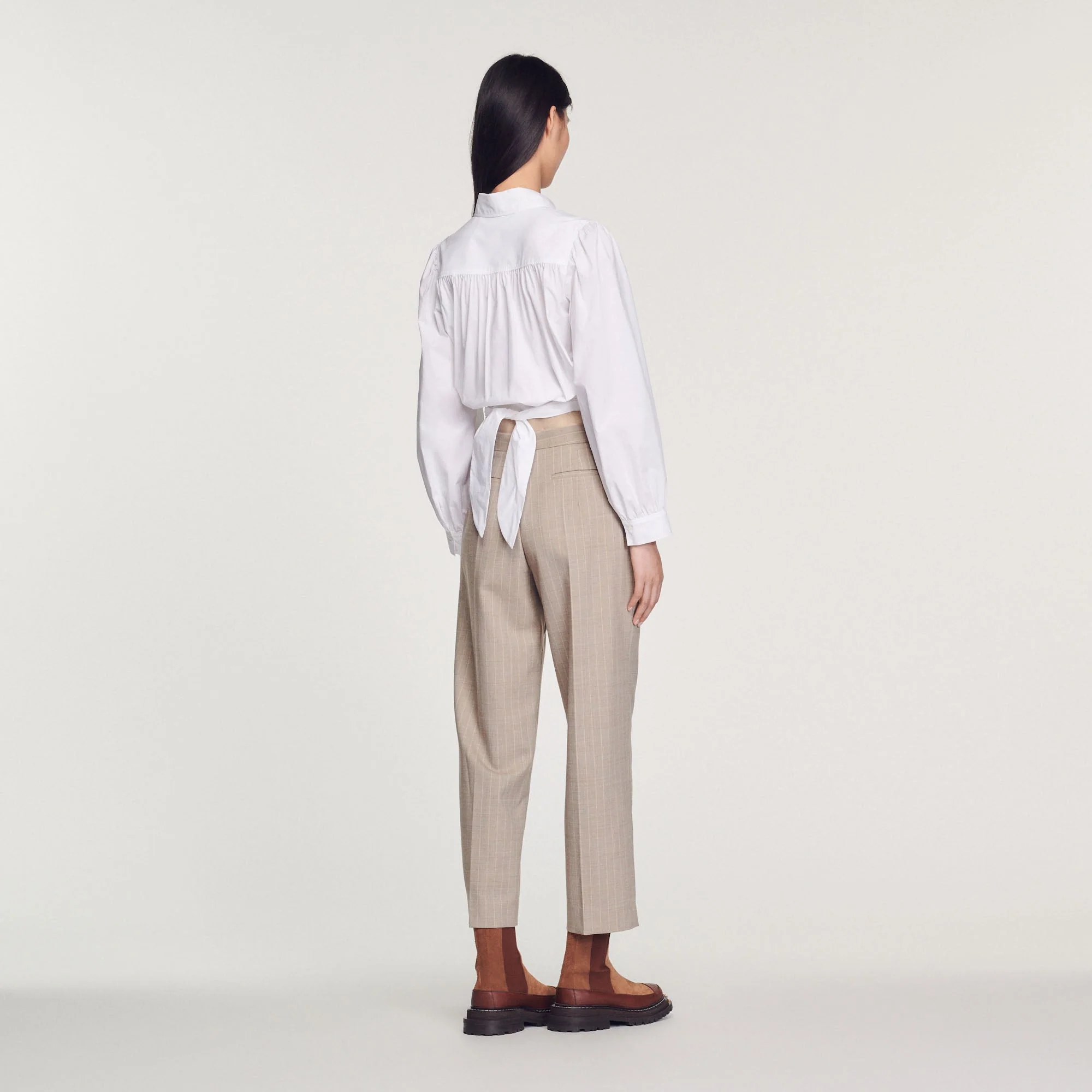 Camisa corta anudable - Imagen 5