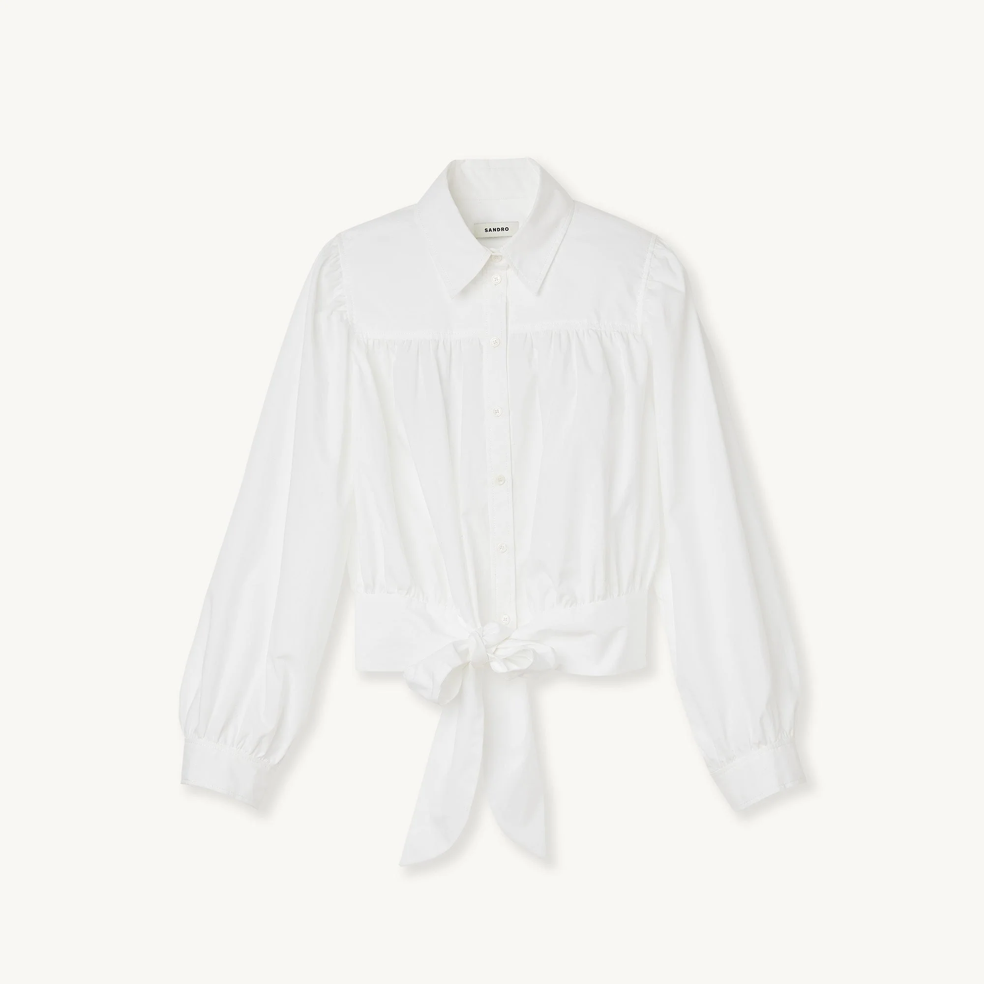 Camisa corta anudable - Imagen 6