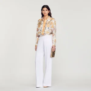 Camisa Sandro Multicolor