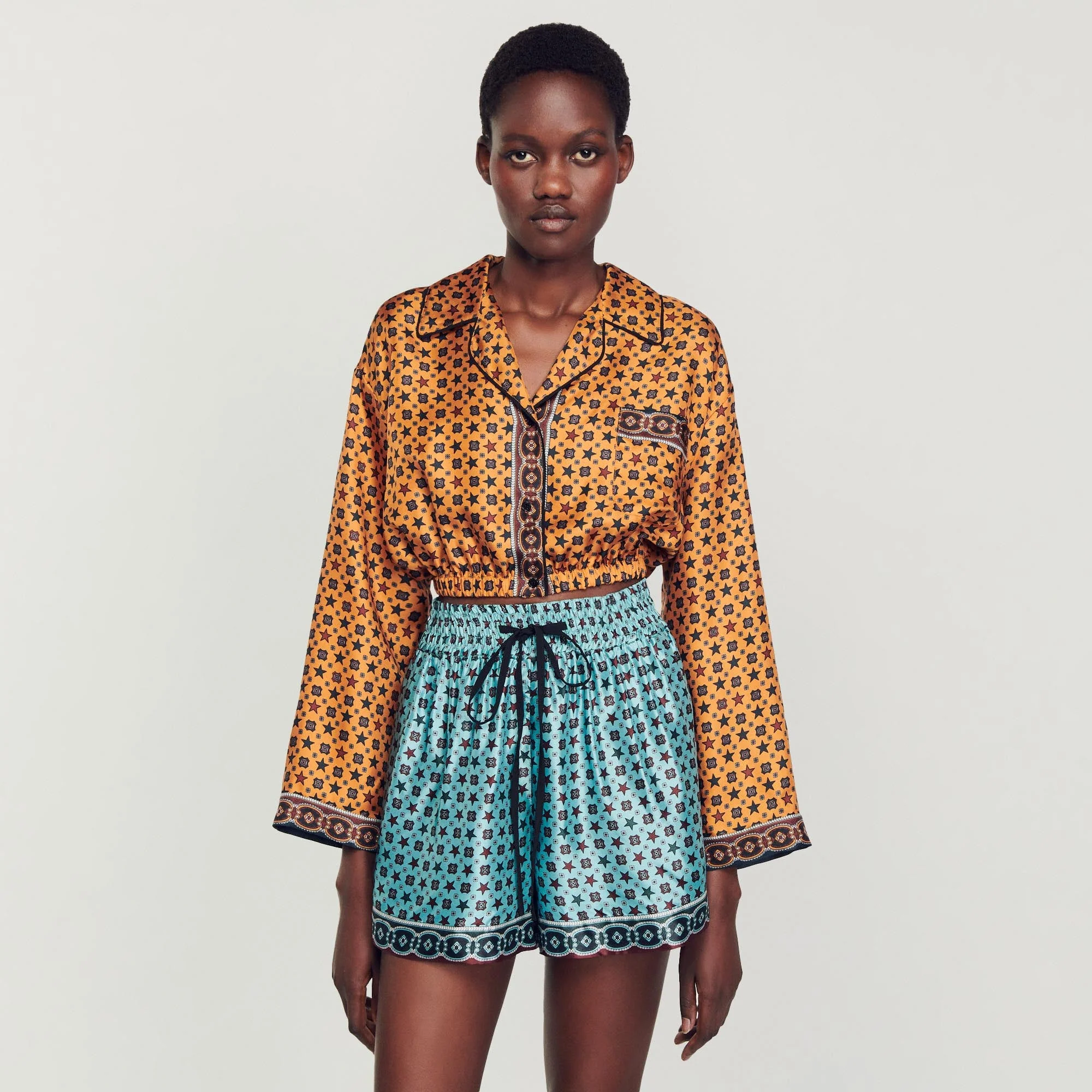 Camisa corta estampada - Imagen 3