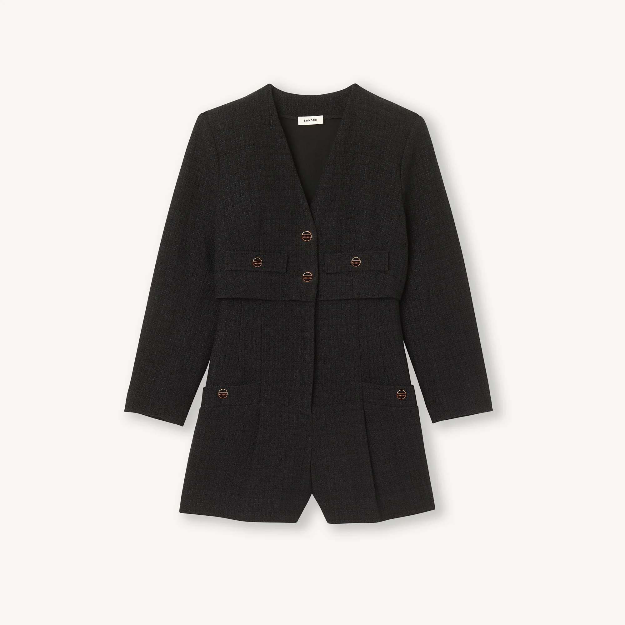 Mono corto de tweed - Imagen 6