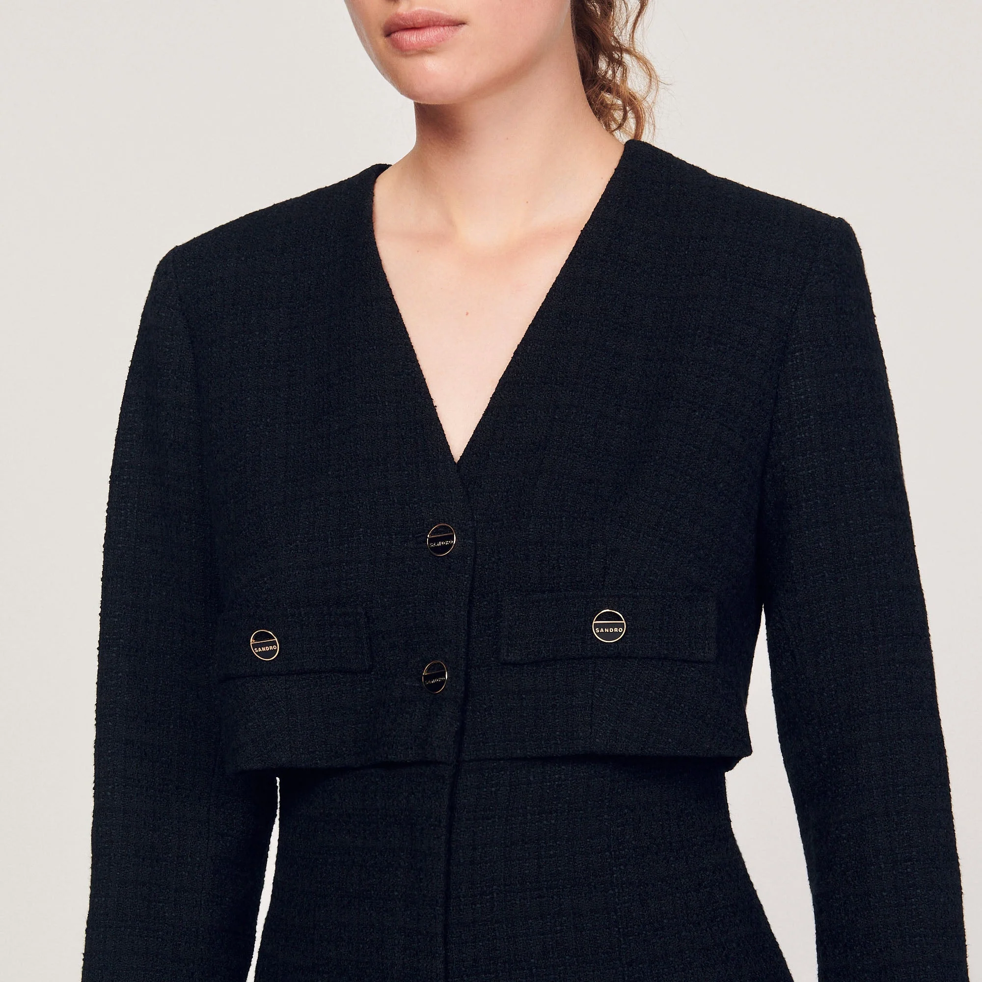 Mono corto de tweed - Imagen 3