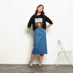 Falda Rubya Azul Denim