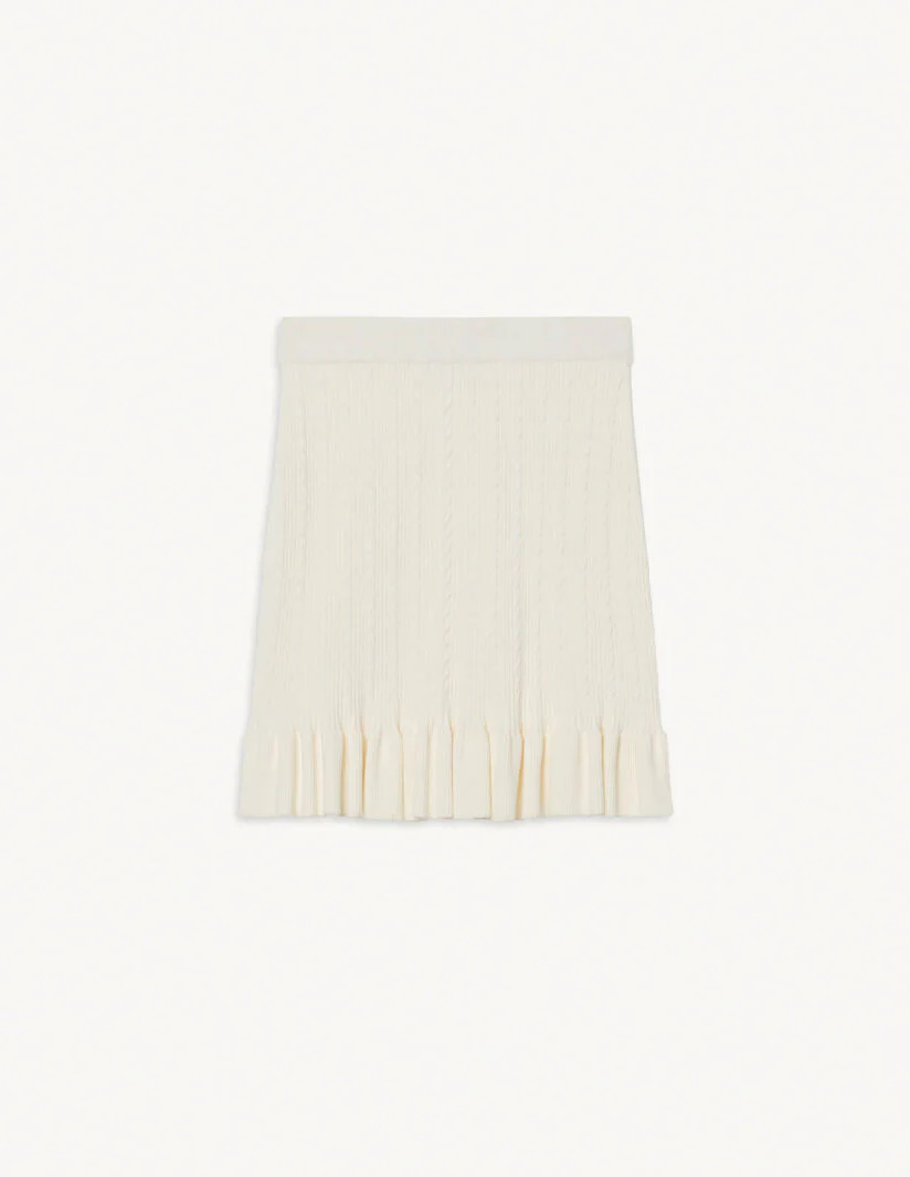 Falda Tejida Soline Ecru - Imagen 6