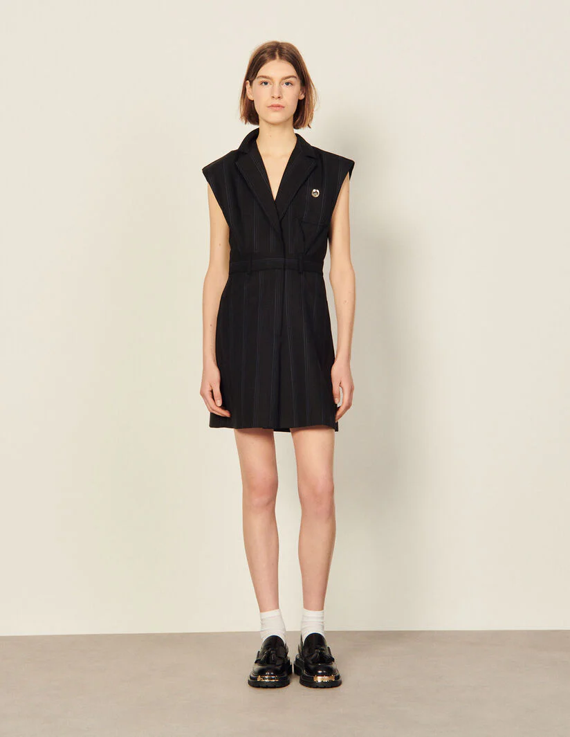 Falda Beverly Azul Marino - Imagen 5