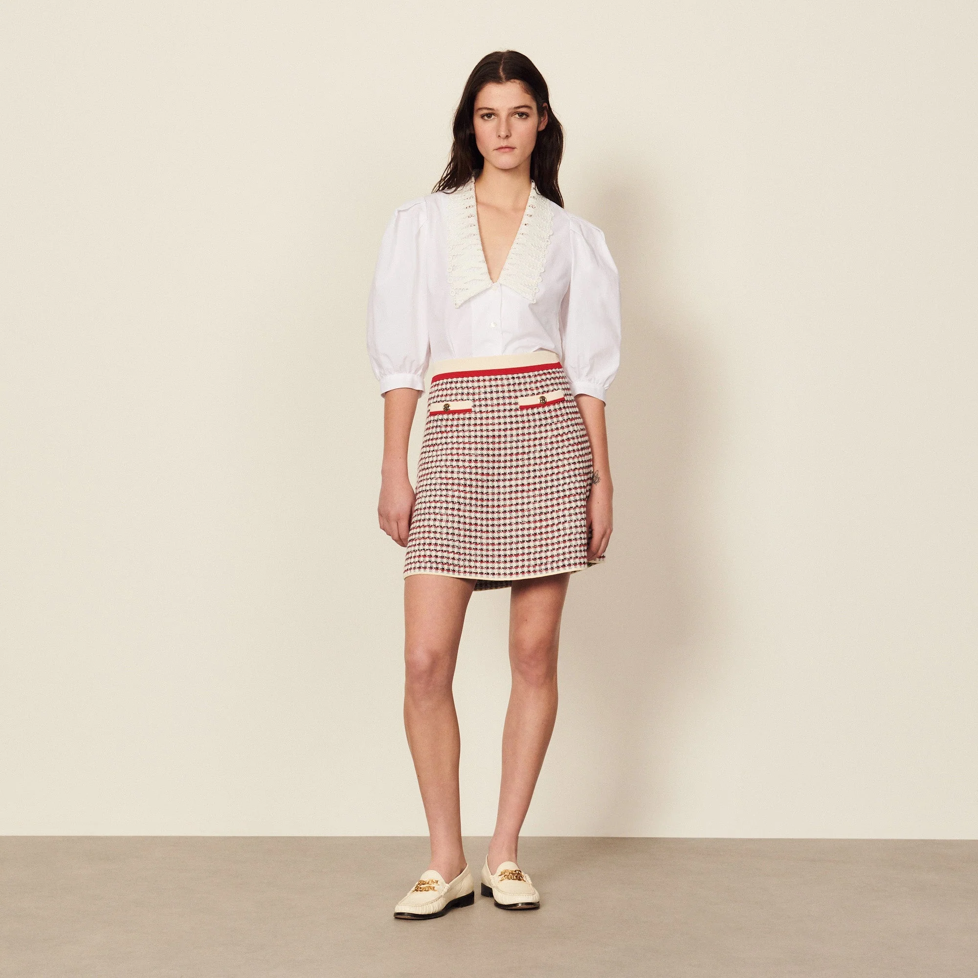 Falda Rizal Azul Marino - Imagen 5