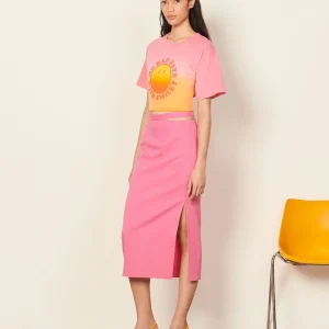 Falda Tejida Rihana Rosa