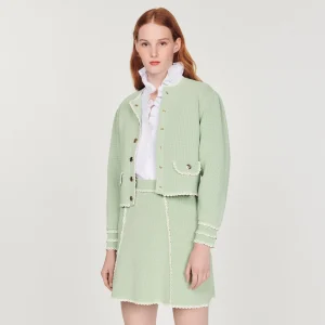 Falda trapecio de punto