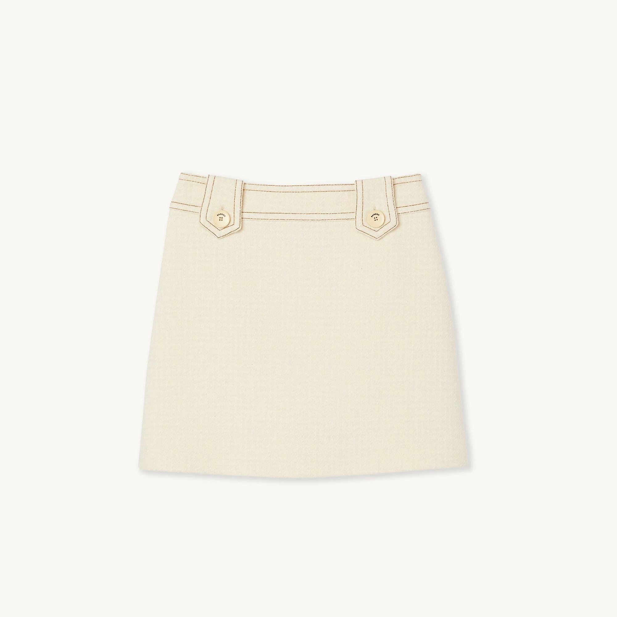 Falda corta recta - Imagen 6