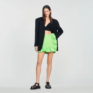 Falda tejida Marlene Verde