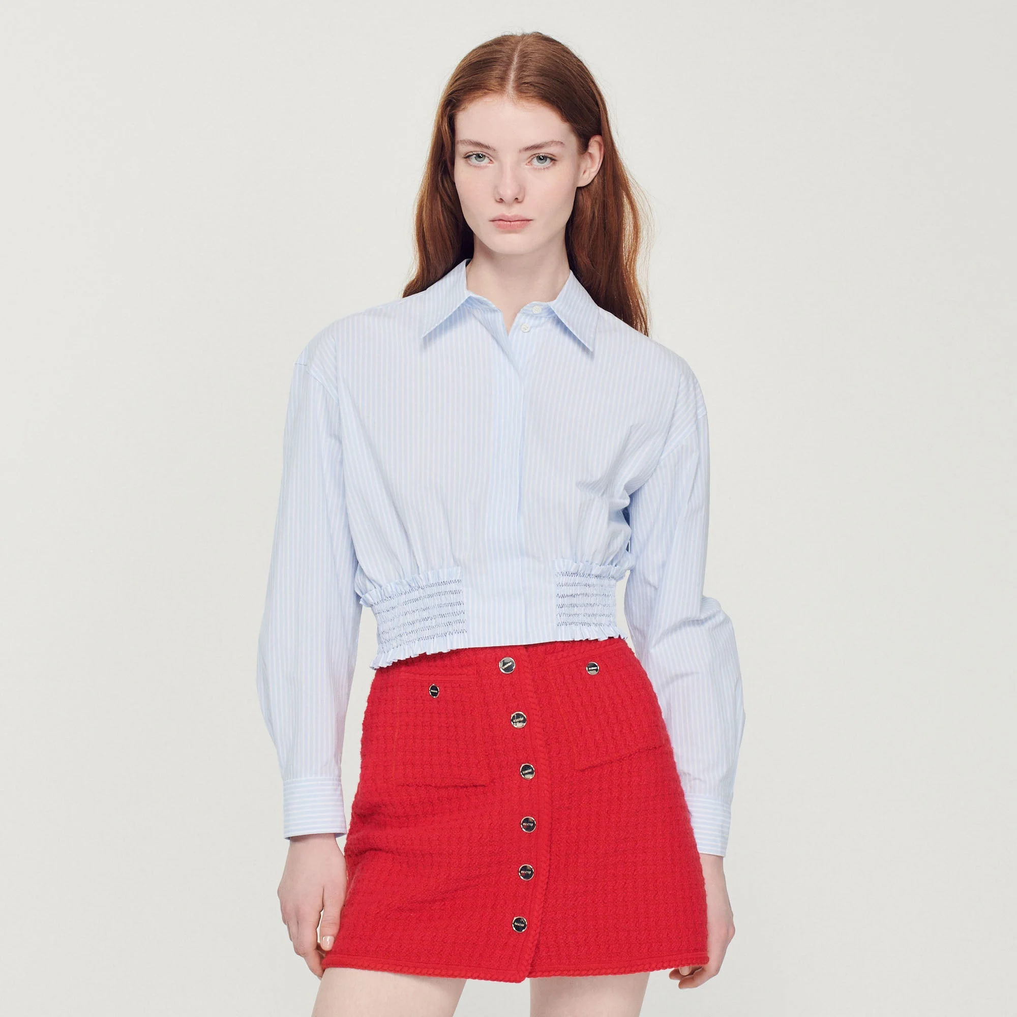 Falda corta de punto - Imagen 4