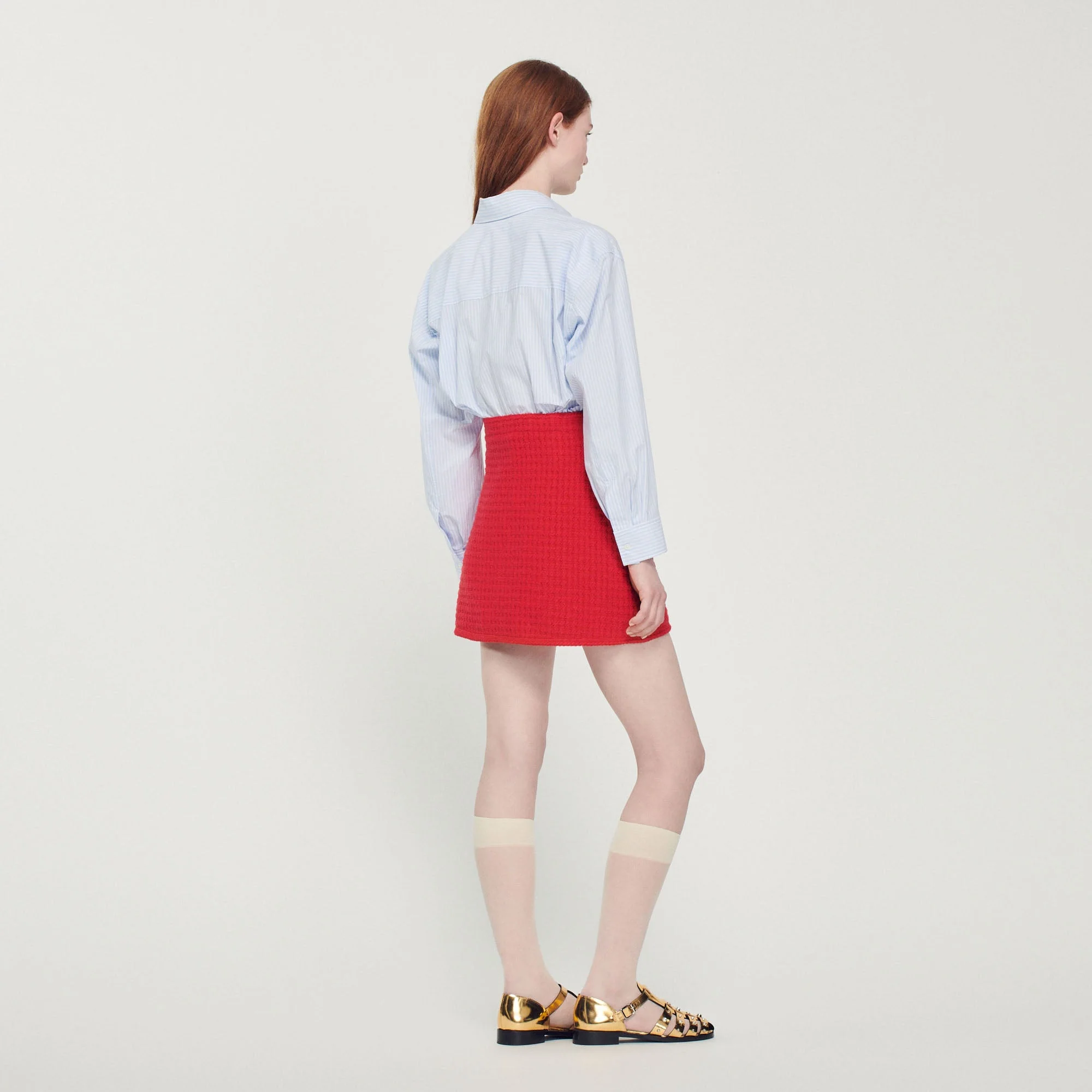 Falda corta de punto - Imagen 5