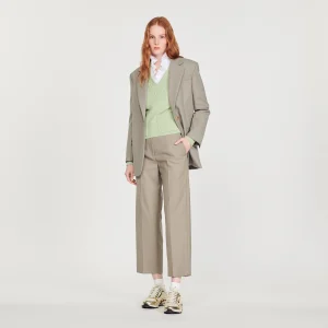 Pantalón de sastre de talle alto