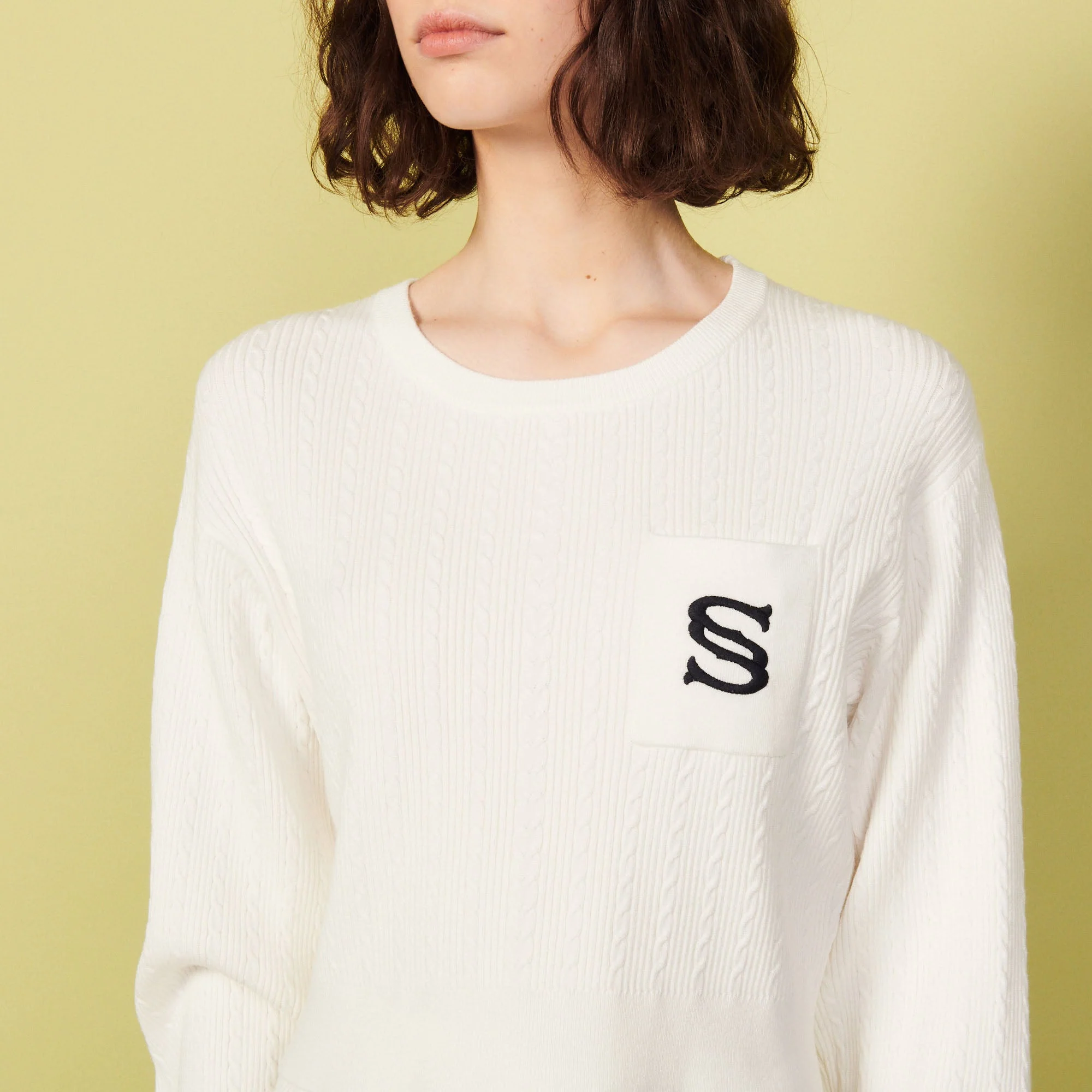 Jersey corto bordado - Imagen 4