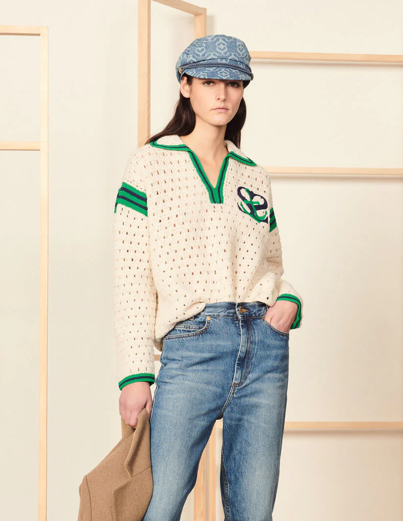 Sweater Nicolas Ecru