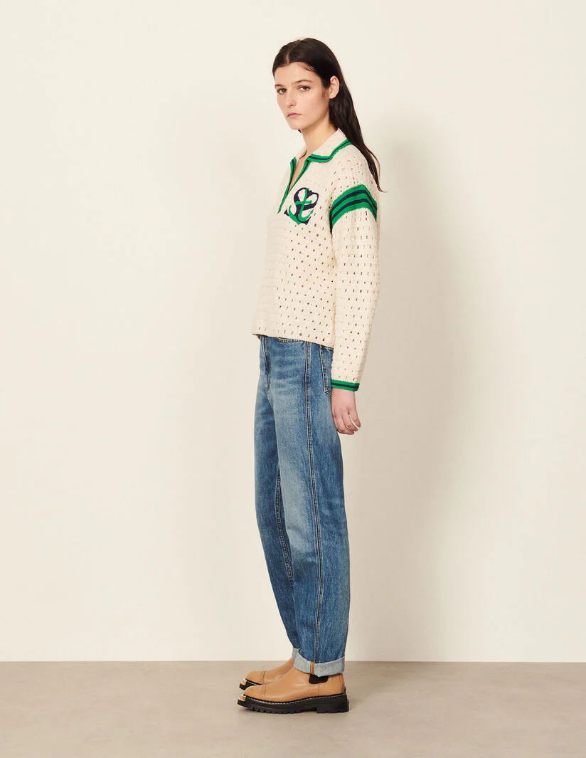 Sweater Nicolas Ecru - Imagen 3