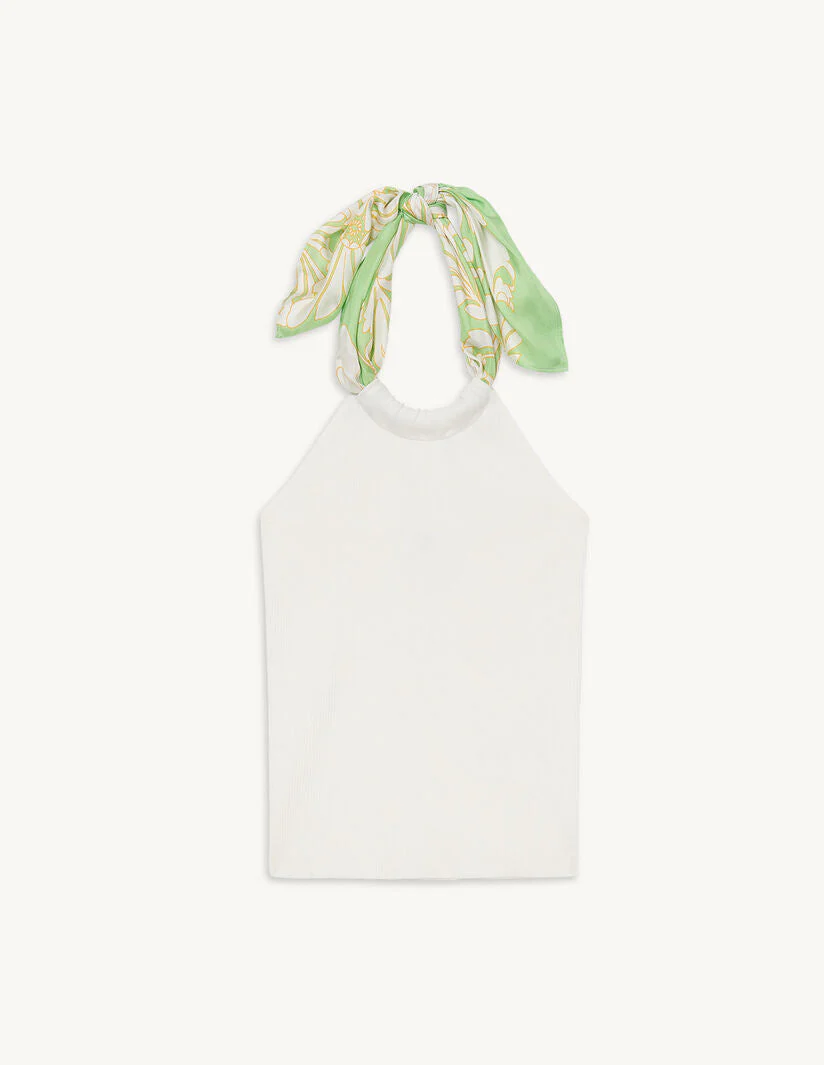 Top espalda desnuda con fular - Imagen 6