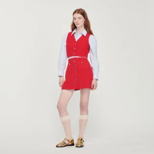 Jersey corto de tweed