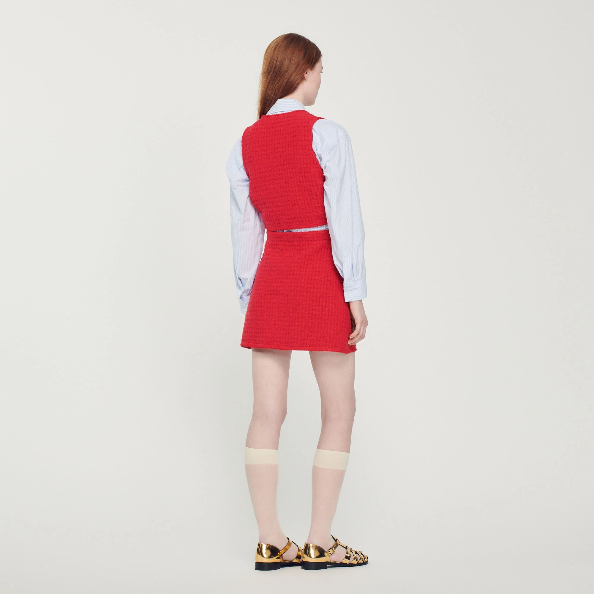 Jersey corto de tweed - Imagen 5