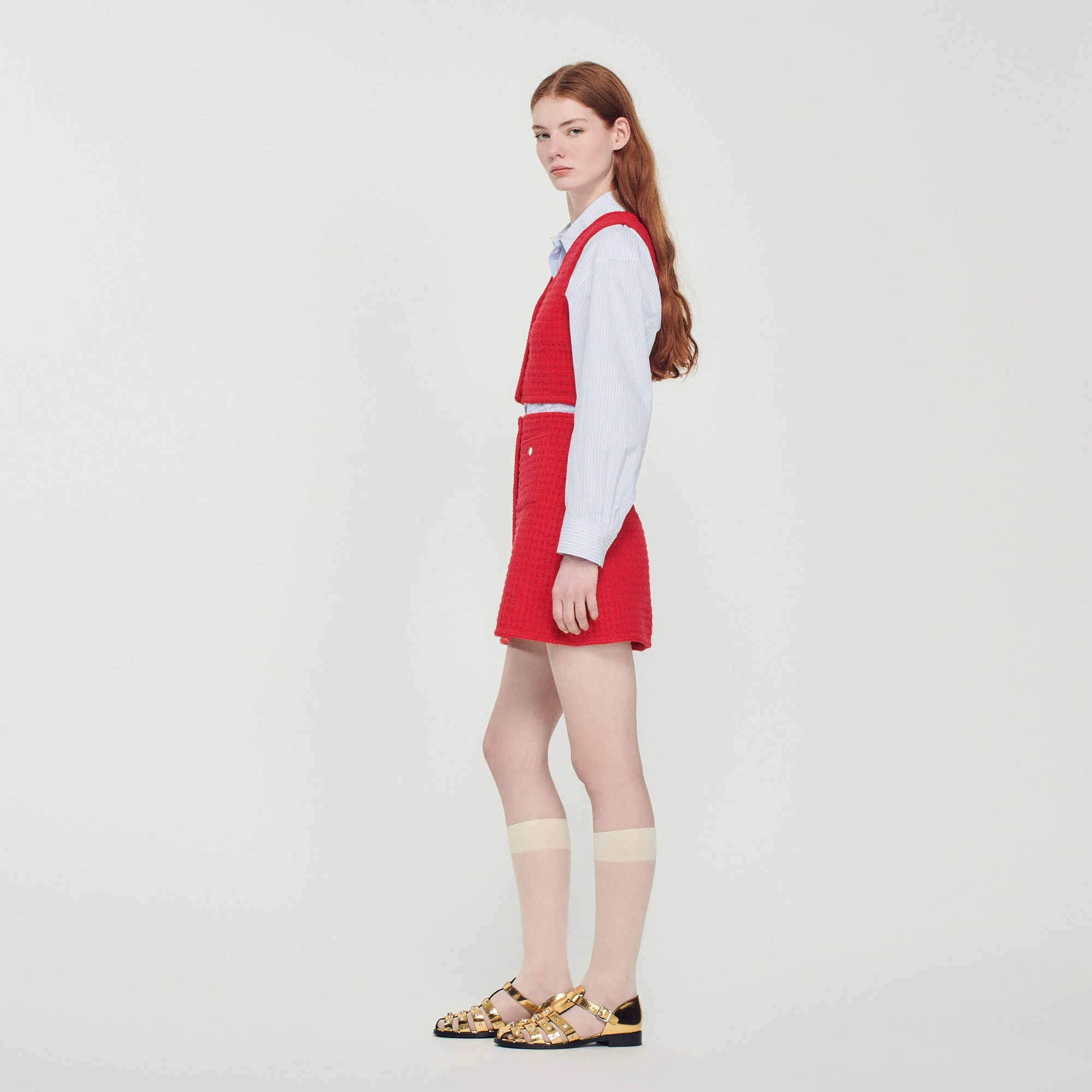 Jersey corto de tweed - Imagen 6