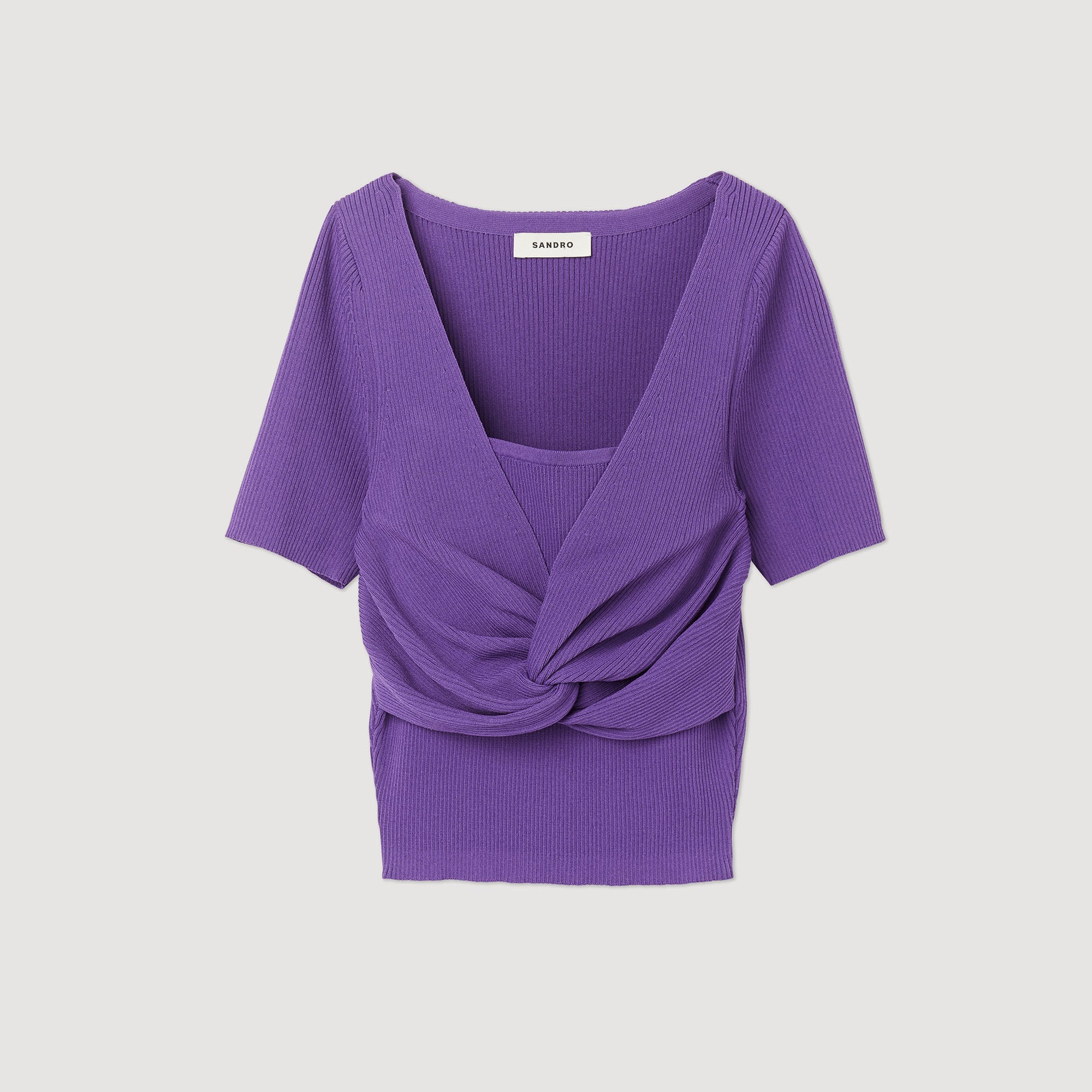 Jersey corto anudado - Imagen 7