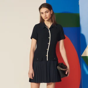 Vestido Alberta Azul Marino