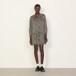 Vestido Tejido Chleon Ecru