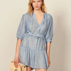 Vestido Tejido Emilion Azul Marino