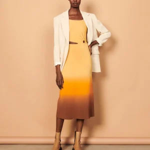 Vestido Tejido Aja Beige