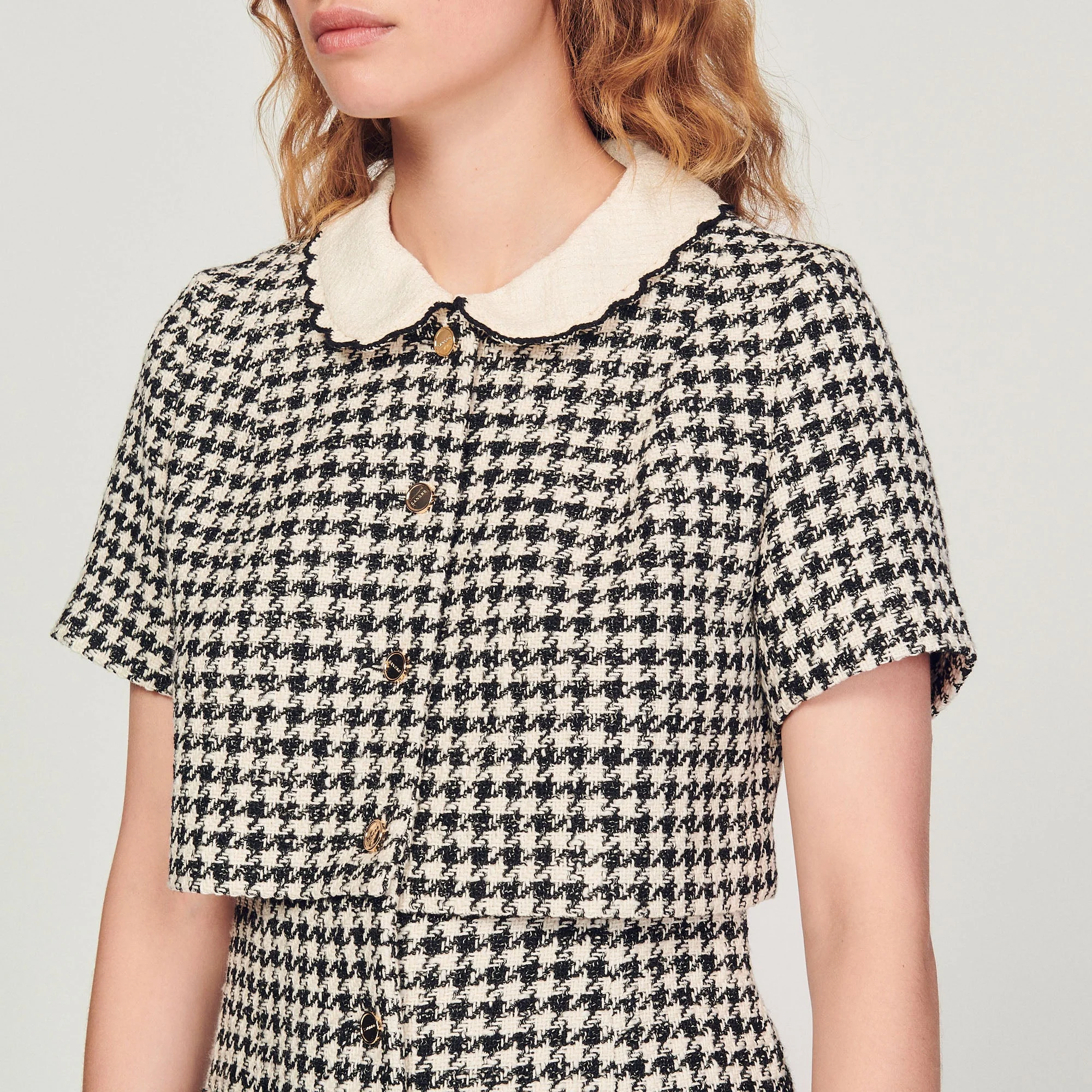 Vestido trampantojo de tweed - Imagen 3