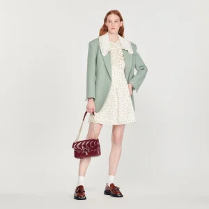 Vestido corto con estampado Fleurs d’Été