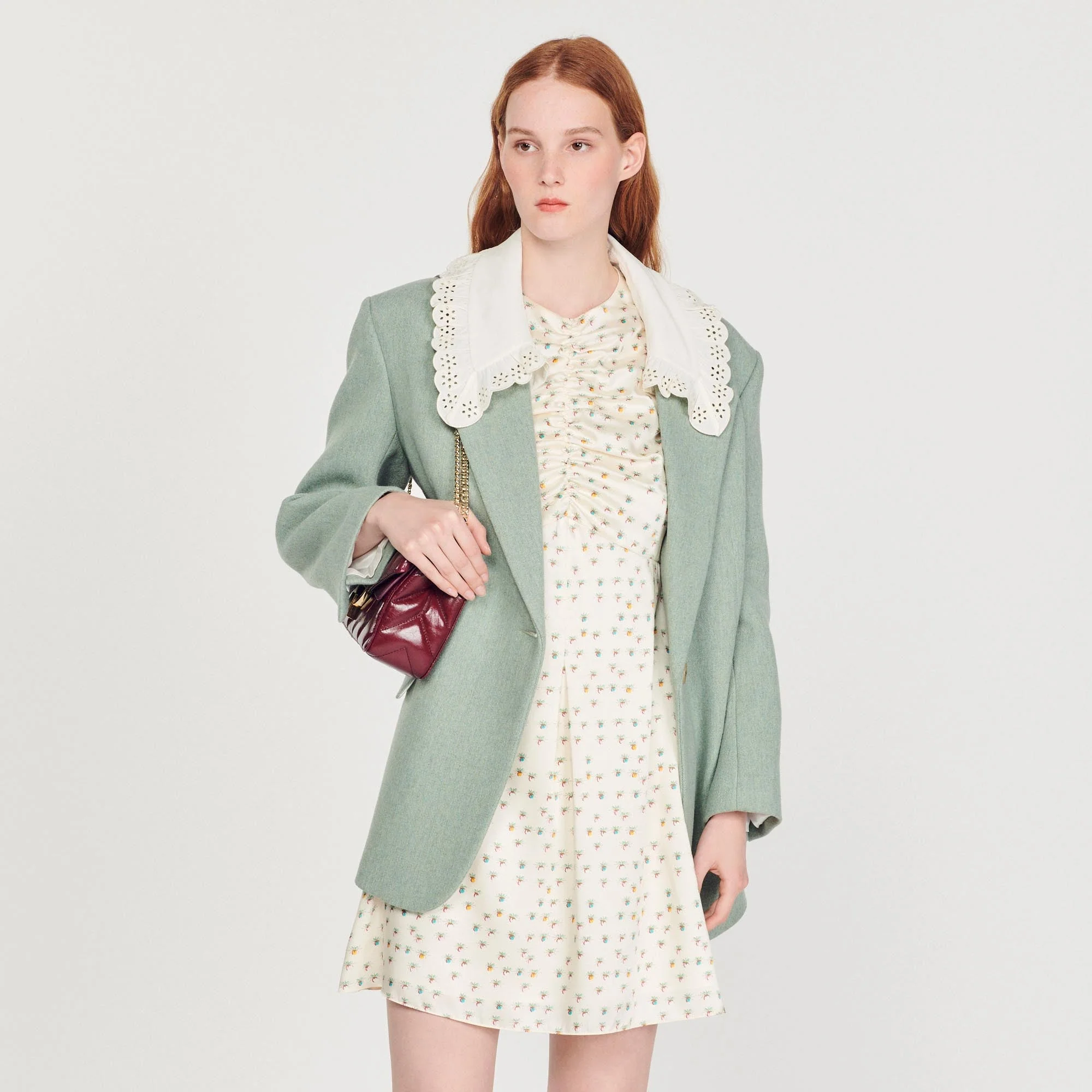 Vestido corto con estampado Fleurs d’Été - Imagen 4