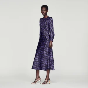 Vestido largo fluido