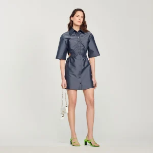 Vestido camisero corto