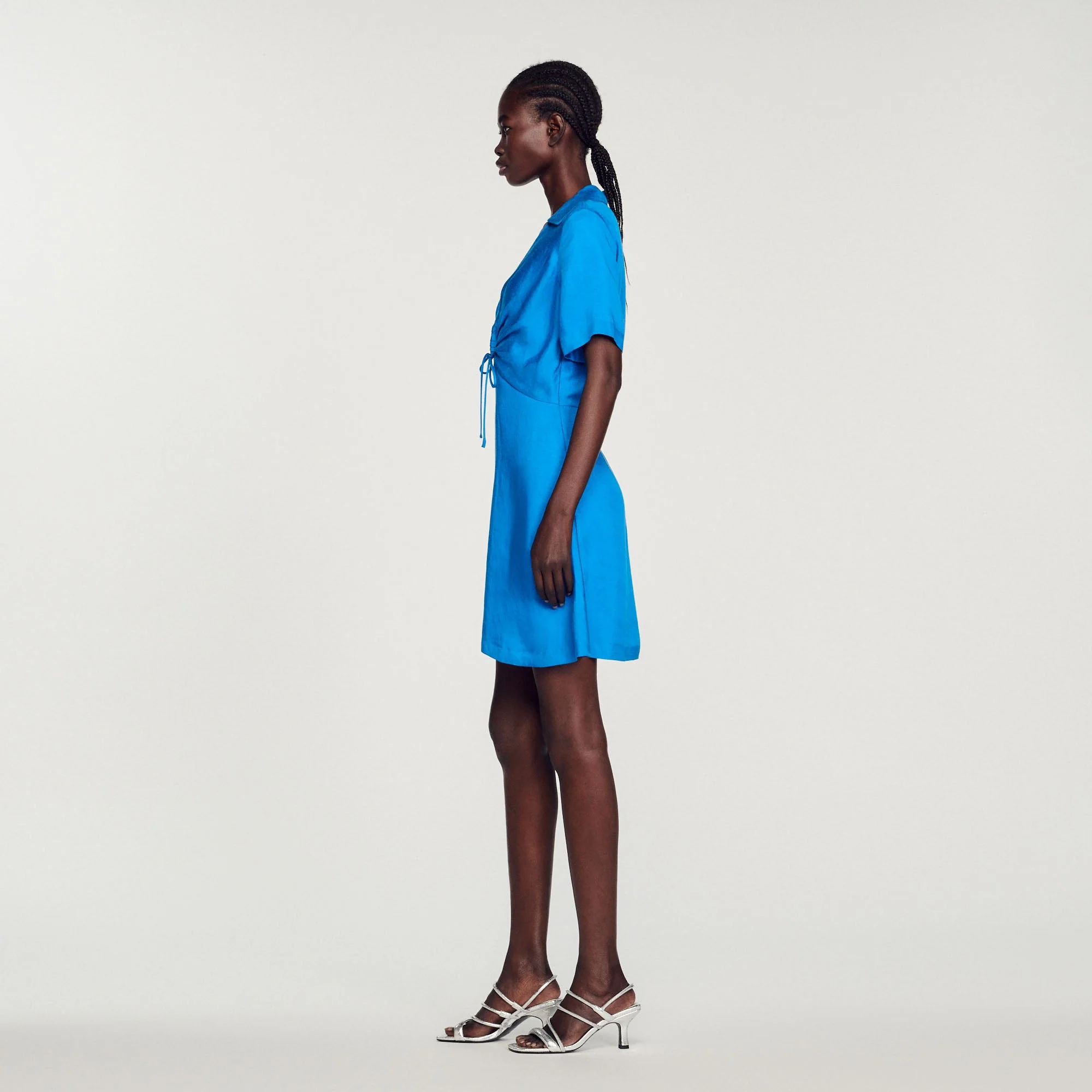 Vestido corto con lazadas - Imagen 6