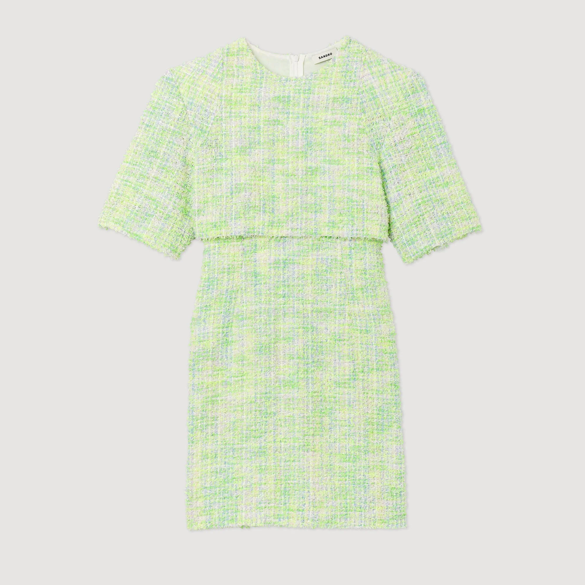 Vestido corto de tweed - Imagen 7