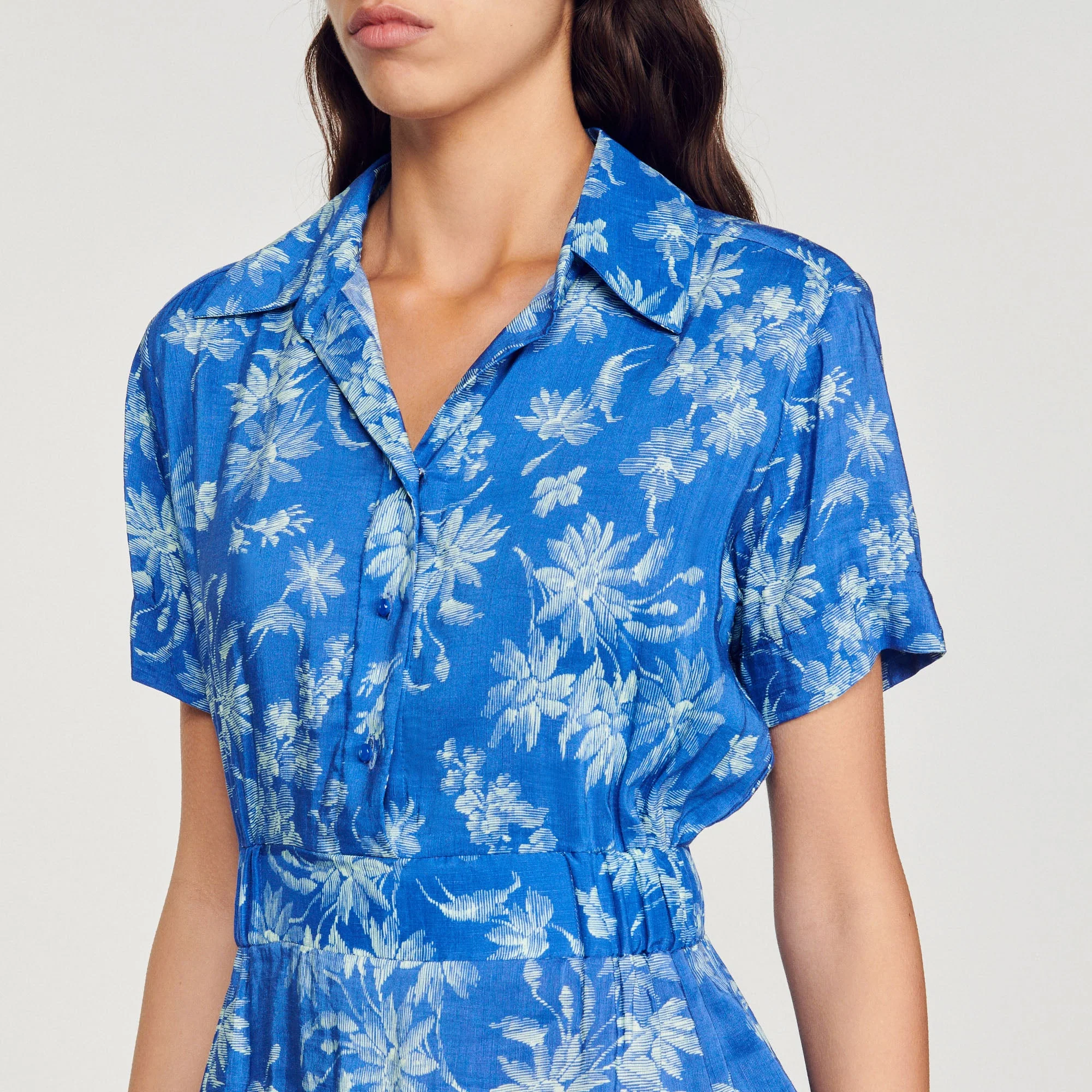 Vestido corto estampado - Imagen 3